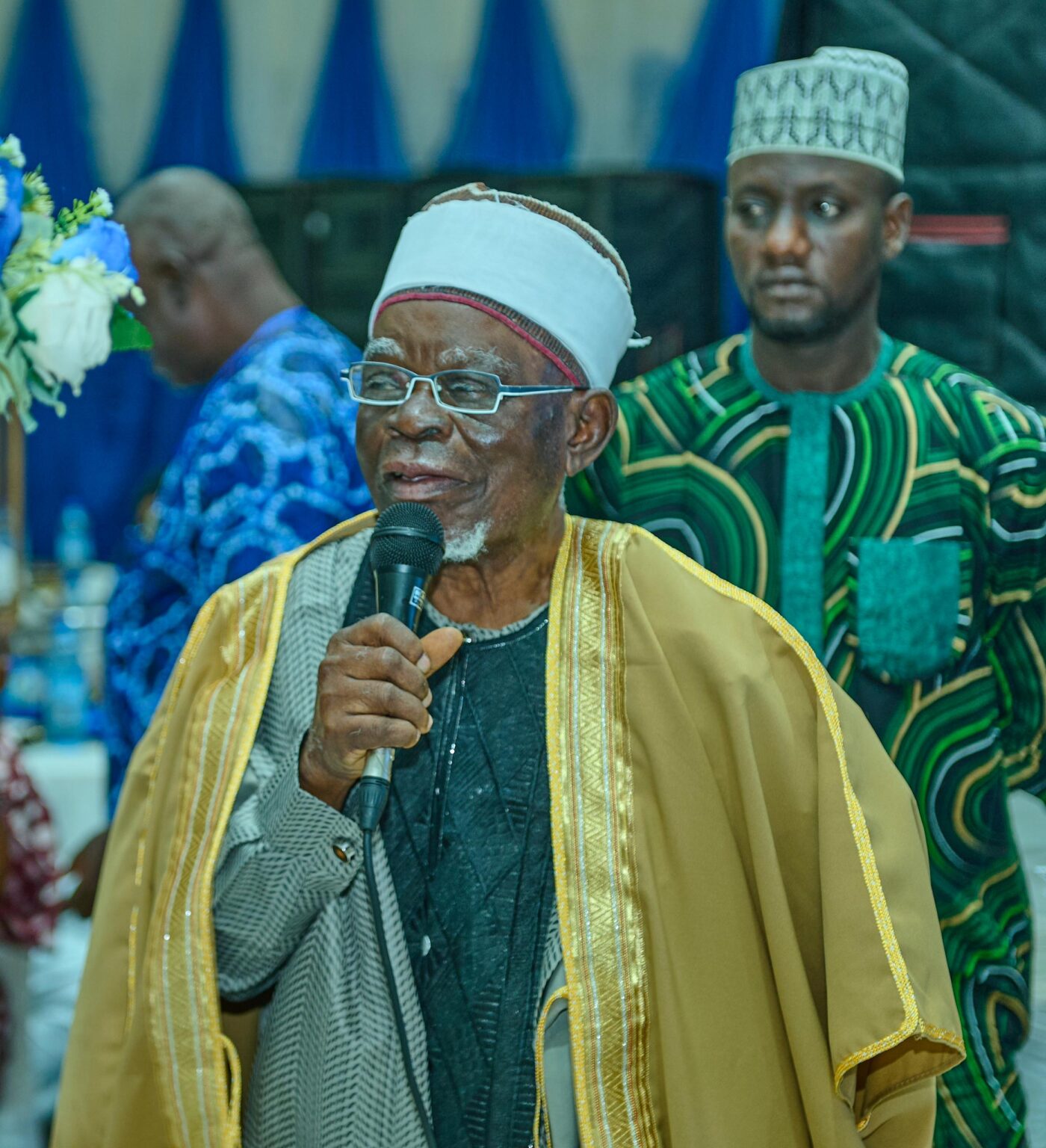 Aiyedatiwa congratulates Alhaji Aladesawe, Chief Imam of Owo, on 90th birthday