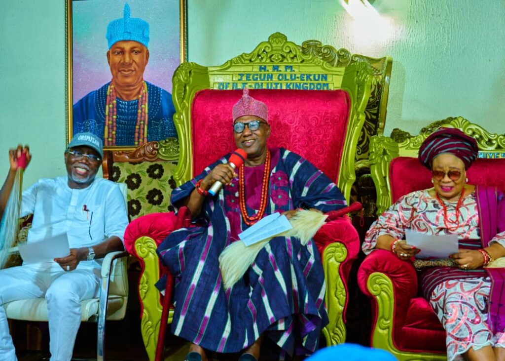 2024: You were divinely chosen to lead, Jegun of Ile-oluji hails Gov. Aiyedatiwa