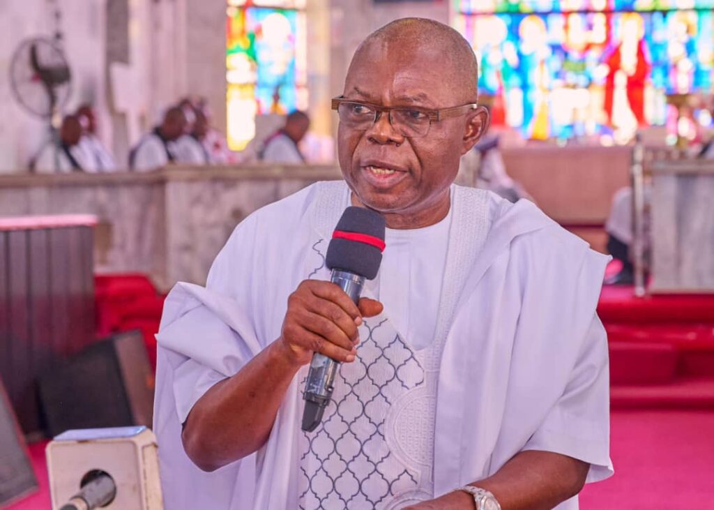 Akeredolu’s Remembrance Service; Aiyedatiwa Describes late governor as unrepentant advocate of good governance