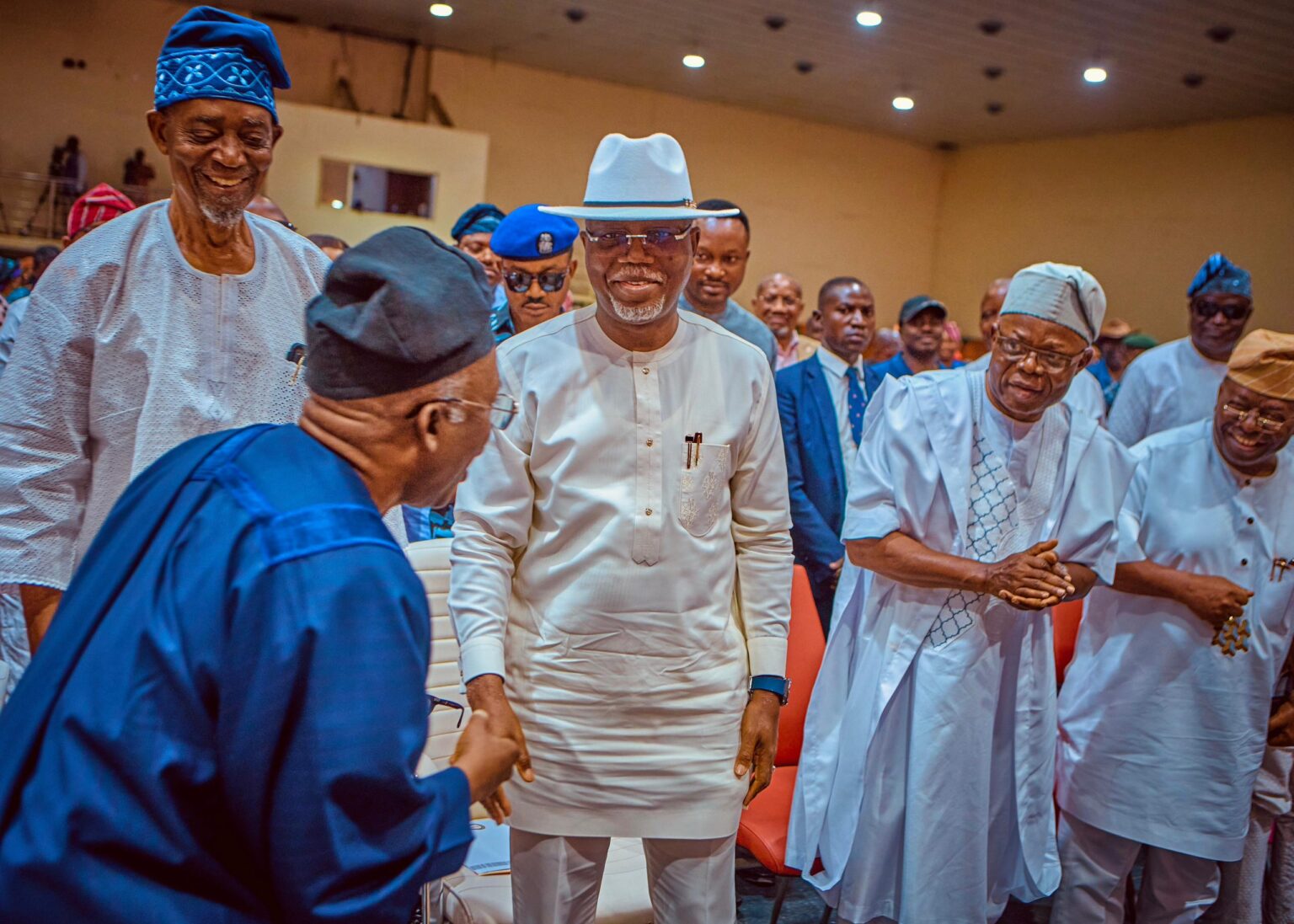 Gov. Aiyedatiwa, Falana, Arogbofa, Others Pay Tributes To Late Akeredolu At Memorial Lecture