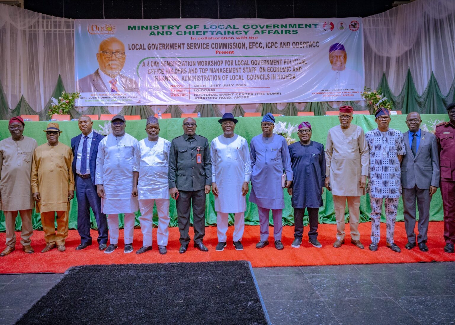 Gov Aiyedatiwa Flags Off EFCC-Backed Workshop to Reposition LG Administration in Ondo