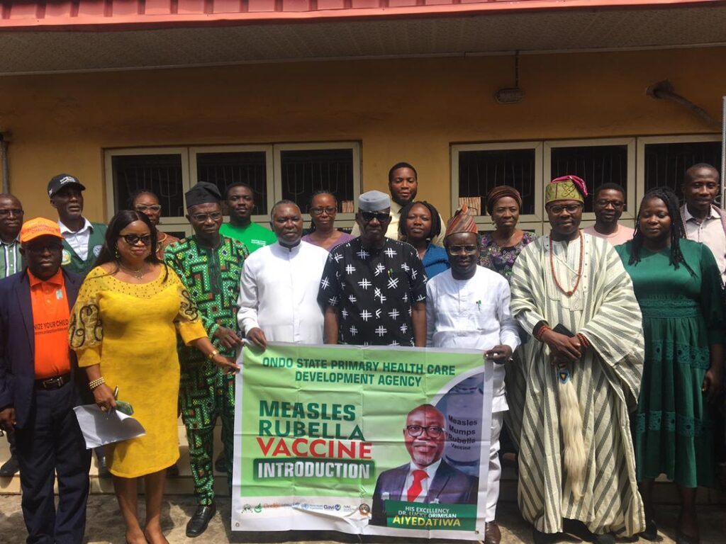 Ondo Govt inaugurates committee to raise awareness on measles, rubella vaccination