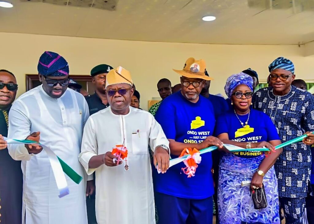 Aiyedatiwa Commissions Event Center, Classroom Block in Ondo West