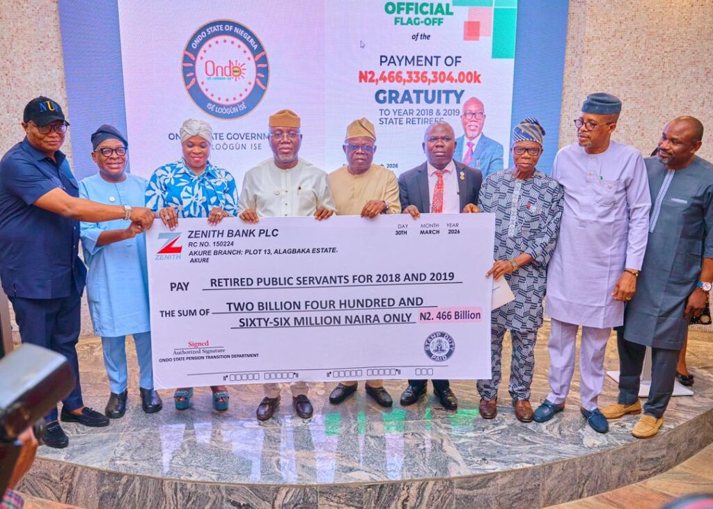 Gov Aiyedatiwa flags off ₦2.4bn gratuity for 2018, 2019 pensioners