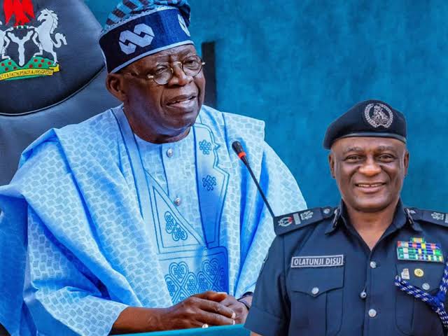 BREAKING: Tinubu swears in Disu as substantive IGP