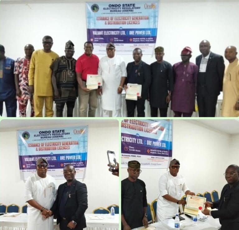 Ondo Issues Power Licences to Firms to Strengthen Electricity Supply