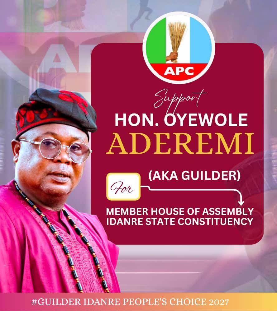 APC Primary: Guilder Clinches Idanre Assembly Ticket With 5,440 Votes, Thanks Aiyedatiwa