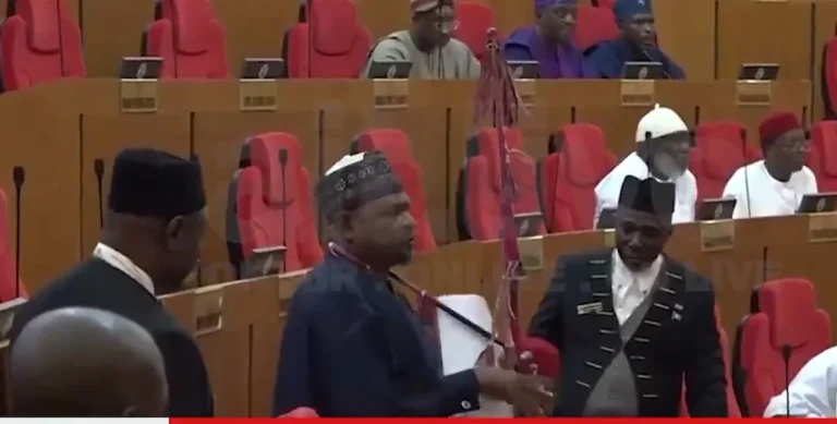 Senate erupts in laughter as Ningi’s traditional staff triggers security concerns